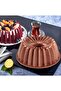 Slice Rose Döküm Kek Kalıbı