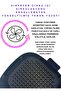 Airfryer Upgraded Air Flow Base Silicone Square Baking Mold - 2