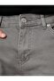 Basic Woven Trousers with Button Detail, 5 Pockets - 6