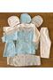Elephant Pattern 3 Pieces 9 Pieces Newborn Male 0-3 Months Hospital Release Dress - 2