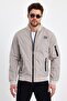 Men's Beige Transitional Jacket - 3