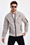 Men's Beige Transitional Jacket - 5