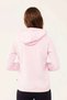 Women's Hooded Zippered Home Wear Sweatshirt - 3