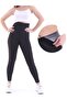 Slimten Thermal Agraphed High Waist Sauna Leggings with Clasps - 6