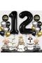 Number Black Foil Balloon 34'' Inc 76 cm - 4