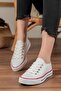 White Unisex Short Linen Daily Use Outdoor Shoes