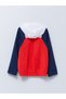 Hooded Color Block Girls' Coat - 2