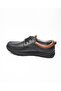 6502 Black Leather Men's Casual Shoes - 3