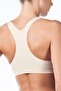 1502 Women's Thick Strap Back Detailed Knitted Seamless Sports Bustier - 2