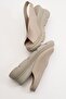 Elpidio Women's Leather Sandals Ice Gray - 8