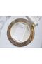Torino Cotton 2-Piece Guest Napkin 45X45 cm White-Gold