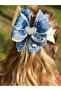 Special Design Luxury Crystal Stone Heart Brooched Jeans Jean Patterned Fabric Bow Clip Women's Children's Buckle - 2