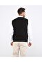 Men's Crew Neck Black Knitwear Sweater Patterned Colorful Winter Steel Knit Classic Fit - 6