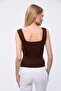 Women's Brown Knitwear Athlete - 5