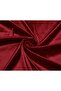 Velvet Fabric Claret Red Lycra French Silk Length 1 Meter Width 150cm - 3