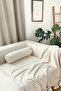 Cylinder Handmade Natural Buldan Cloth Authentic Organic Cotton Inner Padded Throw Pillow Cover - 4
