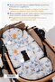 Orthopedic Baby Stroller Cushion with Waist Support, Cotton Fabric - Original Product - 3