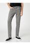 Basic Woven Trousers with Button Detail, 5 Pockets - 3