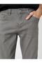 Basic Woven Trousers with Button Detail, 5 Pockets - 5