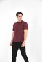 Dad Large Size Solid Color T-Shirt Polo Neck with Pockets - 2