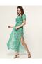 Aria Green Leaf Beach Dress - 3