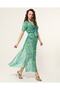 Aria Green Leaf Beach Dress - 4
