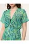 Aria Green Leaf Beach Dress - 7