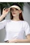 Visor Straw Hat Adjustable Size Tennis Cap - 4