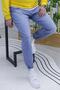 Men's Elastic Waist Boyfriend Jeans 656 - 7