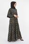 Floral Gypsy Dress Green 12236 - 3