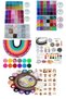4 Boxed Mega Jewelry Making Set Giant Size Sand Beads None None - 2