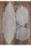 Cordone Embroidered Supla Runner Set Presentation Modern American Service Set Set for 6 People