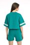 Women's Green Shorts Cf006-Grn - 3