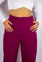 High Waist Carrot Fabric Trousers Fulya