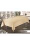 Linen Tablecloth Stylish Design Lacy Carefree 160x220