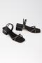 Stone Embroidered Short Stylish Heeled Evening Dress Shoes - 4