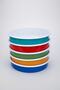 Ebru Enameled Luxury Refika Colored-white Baking Tray 34cm - 5