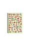 A4 80 Sheets 3 Plaids + 1 Line Plastic Cover Spiral Sweet Fun Notebook 4 Pieces