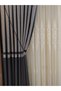 Black Color Curtain Tulle Gathering Rope Cord Curtain Ceiling Braçol Ceiling Tactical Curtain Rope - 5