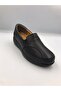 Black Full Orthopedic Genuine Leather Velcro Shoes Approved for Those with Bone and Callus Issues - 3
