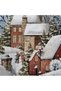 Landscape Series-24k Woven Tapestry Fabric-snow Landscape - 4
