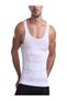 Toscana Men's Regional Firming and Slimming Corset Undershirt White Color - 4