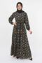 Floral Gypsy Dress Green 12236