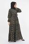 Floral Gypsy Dress Green 12236 - 4
