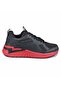 26616 Black - Red Men's Summer Casual Thick Sole Walking Running Sneakers - 5