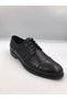 Black Tied Shoes Genuine Leather Orthopedic Comfort