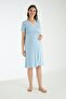 Lace Detailed Maternity and Maternity Nightgown Set - 5