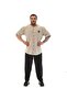 Oversize T-shirt Cotton Men's Sports Shirt 5053 - 3