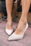 Tali Women's Beige Suede Stiletto - 7