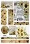 Vintage Moonflower Old Text Sticker Günebakan Label Ty-002 - 3